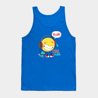 Emoji music Tank Top